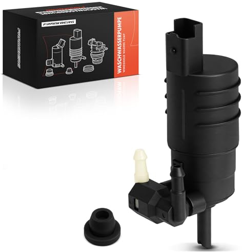 Frankberg Scheibenwaschpumpe Waschwasserpumpe Vorne Hinten 2-Polig 24341 | 2-Polig; Kompatibel mit M.e.g.a.n.e I Klasseic LA0/1, K.a.n.g.o.o KC0/1, Thalia II LU, Scénic I Van FA0 JA0/1