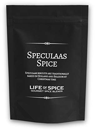 Life of Spice Speculaas Spice | 30g Pack with Recipe Card | Great Baking Spice for Christmas | Cinnamon, Ginger, Aniseed and Coriander | Speculaas Biscuits and Pepernoten | All Natural/Gluten Free