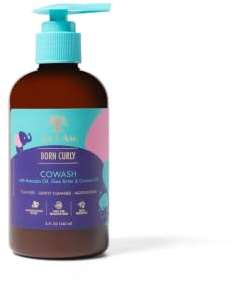 As I Am Born Curly Avocado Shea Co-Wash 240 ml (Kinder & Babys), Creme, Einheitsgröße