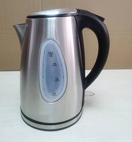 MantraRaj 1.8 Litre Cordless Electric Kettle LED Light in Blue Inside 2200W Stainless Steel Cordless Kettles Fast Boil Hot Water Dispenser Kettle for Tea, coffee And More