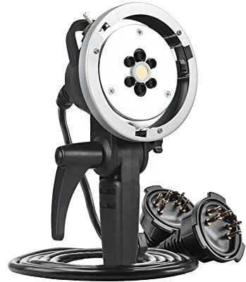PIXAPRO CITI600 600w Godox AD600B AD600BM Dual Remote Flash Head Attachment Professional Studio Lighting System for Location Wedding Group Photography Portrait Product Bowens Bare Unit