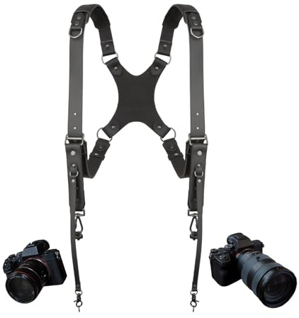 4J LEDR Tracolla per Fotocamera, Cinghia per Tutte le Fotocamere DSLR/SLR