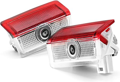 2 Pezzi Compatibile con Luci Proiettore Porta Mercedes Benz, illuminazione sottoscocca auto, luce LED di benvenuto, illuminazione d'ingresso per A B C E M G AMG Serie W166 W176 W205 W212