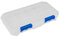 Brigros - Cassettiera Porta Minuteria In Plastica 38x18x32 CM, Cassettiera Plastica 4 Cassetti Trasparenti, Cassettiera Porta Oggetti Modulare Per Garage O Officina (3 porta minuteria)