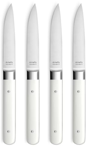 Amefa Fusion Blanc – Set mit 4 Steakmessern