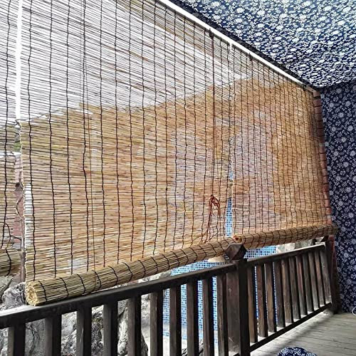 Bambus-Sonnenschutz für den Außenbereich, Pergola, leicht, einfach zu installieren und zu entfernen, anpassbare Größe, römischer Sonnenschutz für Garten, Privatsphäre