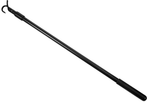 Hoement Vertikale Jalousiestange Aluminiumlegierung 60cm Korrosionsbeständig Mit Haken Für Fenster Langlebiger Jalousie Kippstab Für Wohnraum