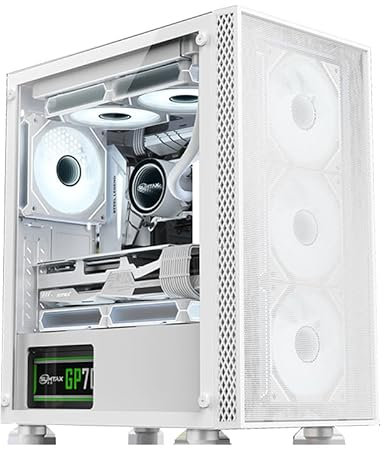 hiwhale La Cubierta Transparente de la PC de Escritorio de la Caja del Ordenador para el M-A-TX/Mini-I-TX HDD * 2 + SSD * 2