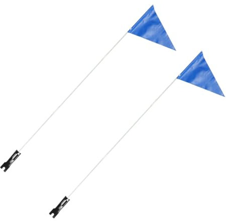 SWOOMEY Kinderfahrrad Sicherheitsfahne Mit Fiberglasstange Fahrradsicherheitsflagge Heckfahne Für Kinderfahrrad Roller Sichtbarkeitsflagge Vielseitig Leicht Montierbar
