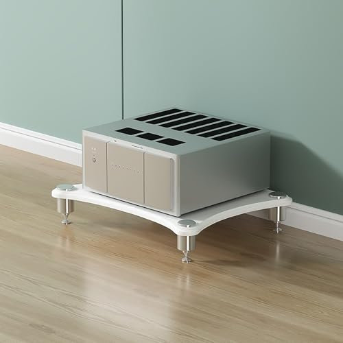 Genérico Soporte para estéreo, Soporte de Audio, Estante para Multimedia, Soporte para Consola de Videojuegos, Estante esquinero para Soporte de Medios AV, Estante para proyector, Torre de Soporte pa