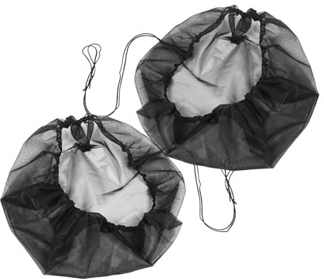 TOYANDONA 2 Pezzi Griglia con Coulisse in Rete per Barile per Pioggia Barile per Pioggia Pieghevole Rete per Barile per Pioggia per Secchio in Vinile di Filtraggio