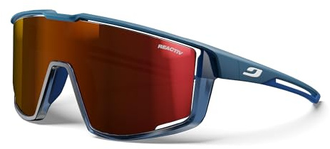 Julbo Fury Performance Sonnenbrille für Damen und Herren mit voller Belüftung, Panoramablick für aktiven Sport – 100% UV-Schutz