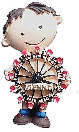 Wien Österreich 3D Kühlschrankmagnet Tourist Souvenir Geschenk Home Küche Dekoration Magnet Aufkleber Wien Österreich Kühlschrankmagnet Kollektion