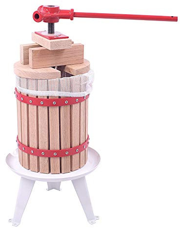 HENGMEI 6L Prensa de Fruta Prensa de Fruta Manzana Prensa Exprimidor maische para Las Uvas Las, Manzanas