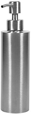 Liquid Soap Dispenser, Washing Up Liquid Dispenser, 350ml Stainless Steel Soap Dispenser Kitchen Sink Faucet Bathroom Shampoo Box Foaming Soap Dispenser Sink Soap Dispenser
