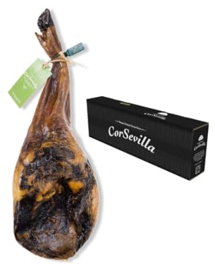 Corsevilla - Paleta de Cebo de Campo - Iberico - Paleta Iberica - Jamon Iberico - Calidad Gourmet - Sin Gluten - Sin Lactosa - Paleta de Cebo de Campo Ibérica (5.5 Kgr. aprox.)