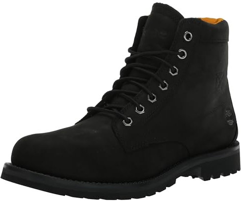 Timberland Men's Redwood Falls Waterproof Boot, Black, 8.5 Wide