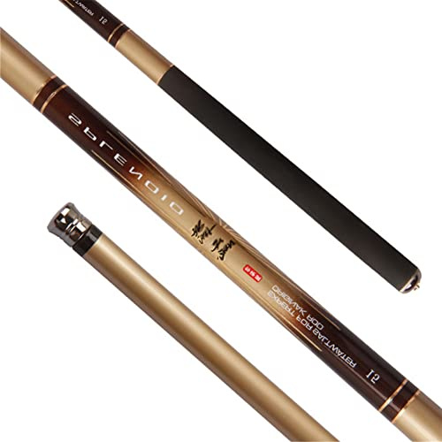 Xistuoz Super Light Hart Carbon Fiber Hand Angelrute - Teleskop 5. Stream-Rod Teleskoprute