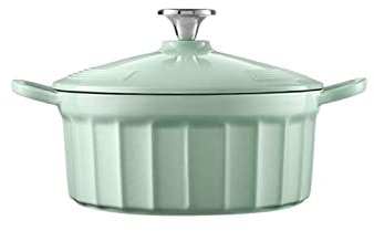 Suppentopf Emaille-Topf Gusseisensuppe Haushaltseintopf Thermo-Auflauf Multifunktions-Wok Flachtopf-Set Induktionsherd Dampfgarer