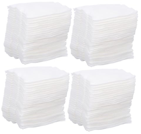 Healvian Make Up Wattepads 220 Stück Doppelseitig Hautfreundlich Kosmetikpads mit Aufbewahrungsbeutel für Make Up Entfernung Gesicht Nagellackpflege