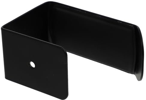 ANDRESLAD Supporto per Cuffie da Parete Nero in Ferro e PU Fissaggio Adesivo e Foro per Viti Rack per Cuffie da Gioco Stabile Resistente e Pratico