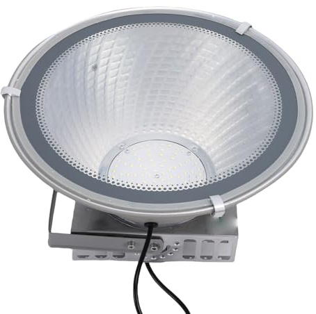Spacnana Projecteur LED 400 W, Projecteur Extérieur en Aluminium Haute Puissance pour Chantier de Construction, Entrepôt, Usine, éclairage de Garage