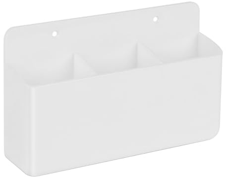 Gurtt Soporte de Pared para Mando a Distancia, Soporte Autoadhesivo para Control Remoto de TV, teléfonos, bolígrafos y más (Blanco)