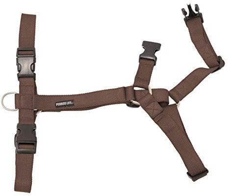 PERROS LIFE Brustgeschirr mit Aussparung vorne Hund Torace 31-45 cm Chihuahua Nylon