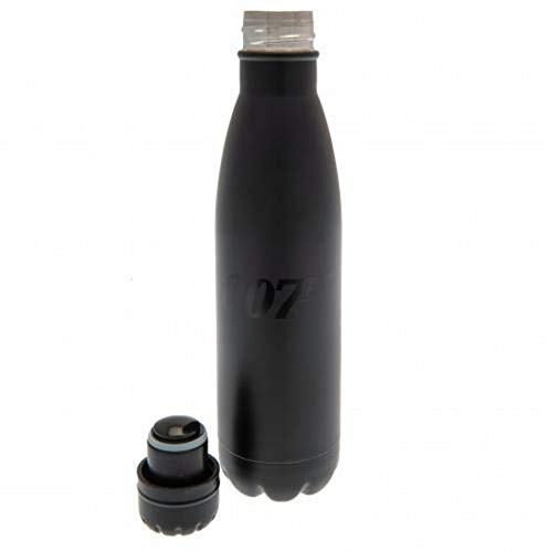 James Bond MDB25402 drickflaska av stål, 500 ml, vuxna, unisex, flerfärgad, 500 ml