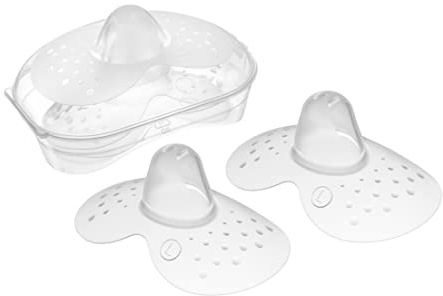 Mam Stillhütchen aus Silikon, Größe 2 - Nippel mittel/groß 23 mm, Doppelpack.