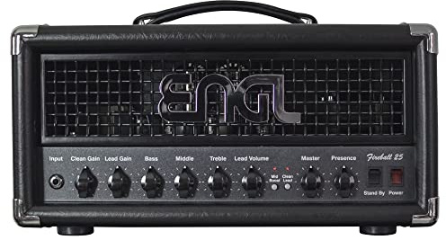 ENGL Fireball 25 - 25 Watt Metall Gitarre Amplifier Schwarz 2-Band Festkrper 6,35 mm Klinke