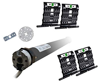 Rolladen Renovierungskit mit smarotech Mechanik-Set SW40 und Rollladenmotor Selve SE Pro 1/10 mit 10 Nm (bis 4,3 qm)