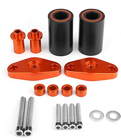 BOROCO Crash Pad Protector, Motorrad CNC Sturzpads Anti-Crash CNC Aluminiumlegierung Pad Sturzschutz, Sturzpads