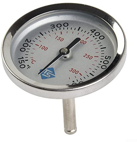 BBQ Thermometer Für Weber Grillthermometer 150–600 ℉ Edelstahl Grillthermometer Zeiger Garraumtemperaturmessung