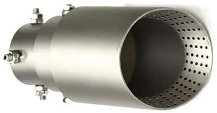Endrohr Auto-Auspuffspitze, Schalldämpferspitze, Verstellbarer Durchmesser Der Bolzenverbindung, Gebogenes Auspuffrohr-Endrohr Auspuffblende Endrohr (Größe : Outlet 114MM)