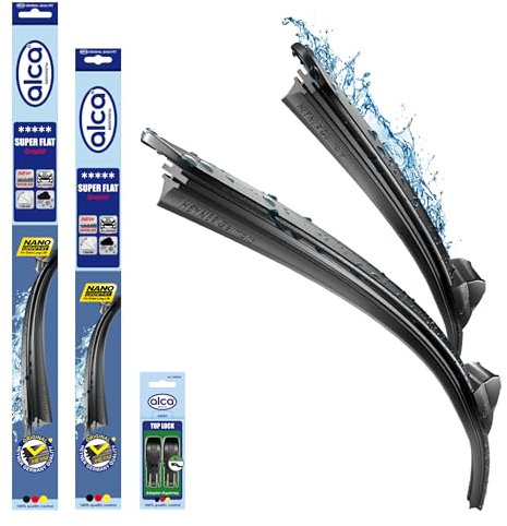 alca® Scheibenwischer Set passend für BMW 2 Active Tourer (09.2014-10.2021) SUPER FLAT Flachbalkenwischer