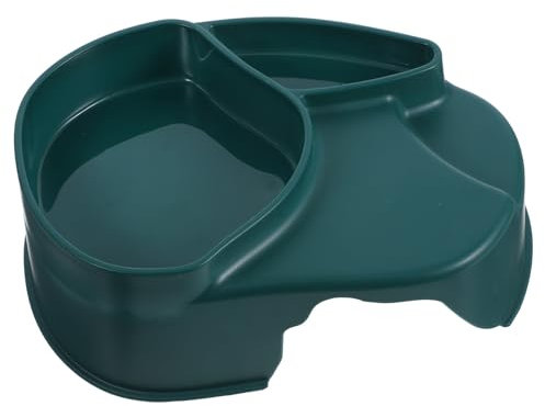 COSMEVIVI Reptilien-futternapf Mit Versteckhöhle Und Tablett Für Schildkröten Eidechsen Wurmfutterhalter Wassernapf Multifunktionales Design Als Sonnenbadestation Oder Futterstation