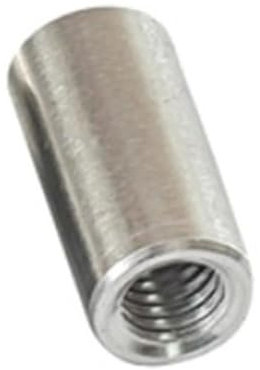 5/10 Stück runde Überwurfmutter M3 M4 M5 Länge 5–30 mm304 Edelstahl Abstandshalter Verbindungsmutter(M3 10PCS,Length 8mm)