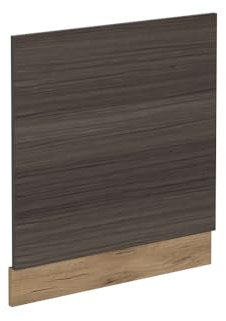 Vicco Pannello frontale per lavastoviglie R-Line, Grigio nobile, 60 cm senza piano di lavoro