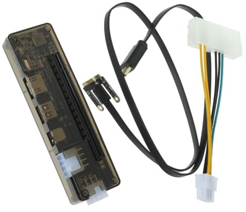Operitacx Dock Per Scheda Esterna Per Laptop Docking Station Per Scheda Video Compatibile Operativi Realizzato in Pcb e Materiali Supporto
