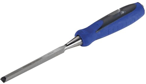 Formón 25 mm con mango plástico, herramienta de corte ideal para trabajos de carpintería y detallado en madera.
