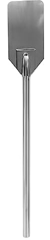CHICIRIS Espátula de Cocina Extra Grande con Largo para Mezclar y Batir Huevos, Material de Acero Inoxidable Duradero, Adecuada para Uso Familiar (77CM)