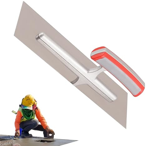 Betongslev – platt betongfinish – lätt fogspackel, ergonomiskt handtag
