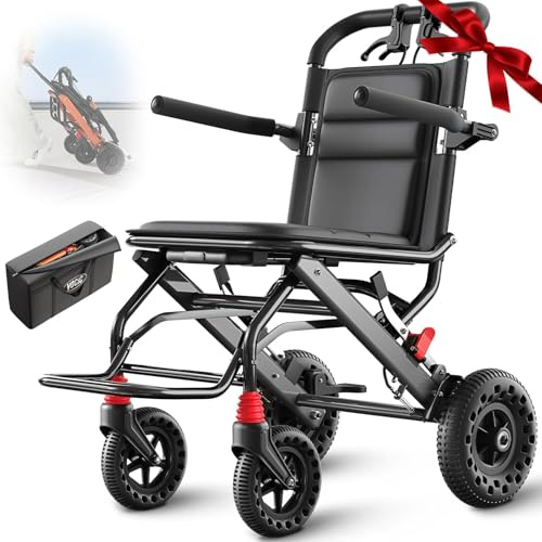 VOCIC U41 Fauteuil Roulant Pliable Ultraléger 8.6KG