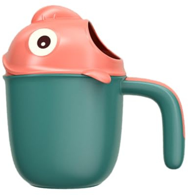 Vaso De Enjuague Para Champú Infantil Enjuagador De Baño Infantil Con | Vaso Para Aclarado En Ducha Infantil Adecuado Para Niños y Niñas Hogar Apartamento Viajes Baño Ducha y Bañe