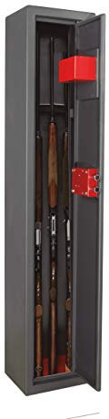 Arregui Braco ARM030325 Armaiolo in acciaio per 3 fucili | Cassaforte per armi | Armaiolo per fucili | non omologato