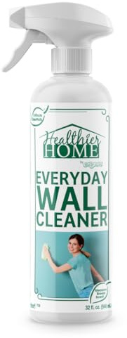 Chomp Painted Wall Cleaner Spray: Healthier Home 5-Minute CleanWalls 4-in-1 Multipurpose Cleaner - Painted Wall, Ceiling and Baseboard Cleaning Spray - Dirt, Dust, Odor and Stain Remover - 32 Ounces
