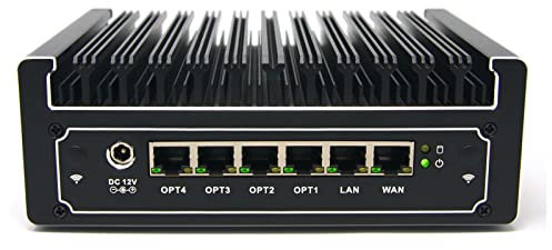 Protectli Vault FW6E - 6 Port, Firewall/Mini PC - Intel Quad Core i7, AES-NI, Barebone