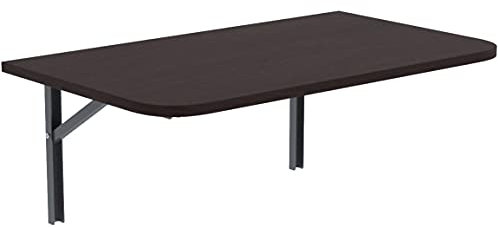 Mikon Table Pliante Murale avec Coins Arrondis - Table de Cuisine, Bureau, pour Enfants