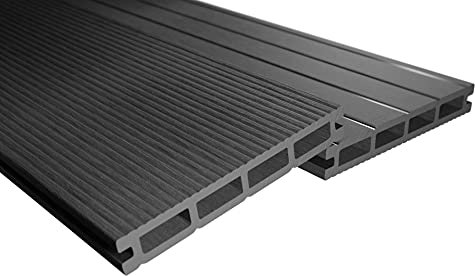 Endorphin WPC Terrassendielen Muster Anthrazit 14,6 x 15cm